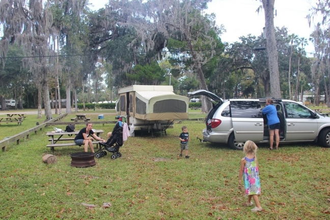 Dayton Beach KOA: Campsite