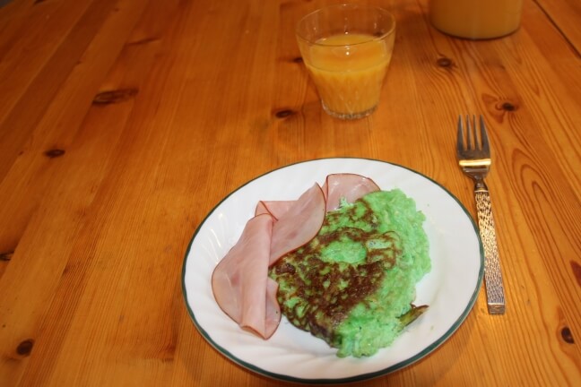 green eggs and ham breakfast